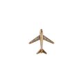 Airplane Suit Brooch Lepel Pin for Men. 