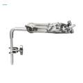 Bass Drum Cowbell Holder Metal Cowbell Clamp Parts Percussion Assembly Kits Accessory.
