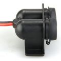 2X Lighter Socket 12V Waterproof Dual Power Plug Outlet with Wire for Car Motorcycle Scooter Boat ATV Rv. 
