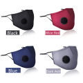 Anti-Particle Dust Activated Carbon Gauze Mask Three-Dimensional Men's and Women's Cotton Breather Valve Filter Mask. 
