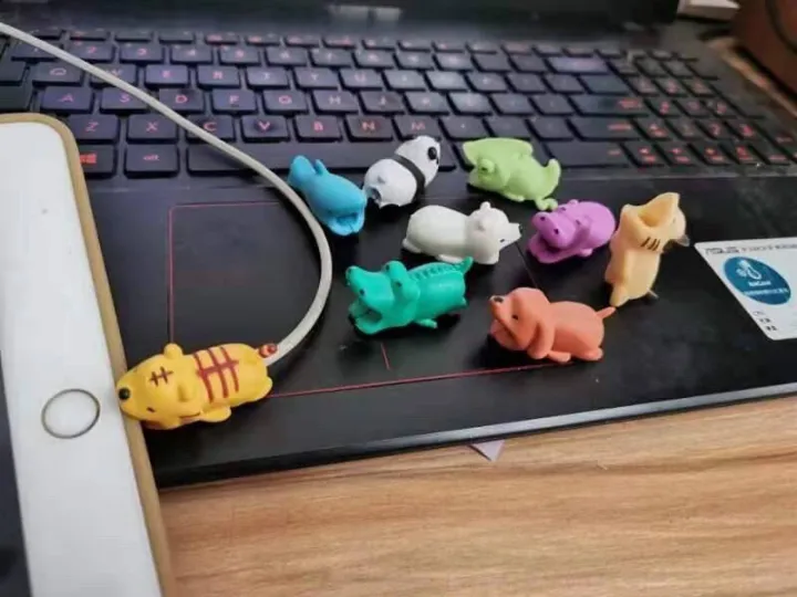 1%20pcs%20Cable%20bites%20Protector%20for%20phone%20cable%20Winder%20Phone%20holder%20Accessory%20chompers%20rabbit%20dog%20cat%20Animal%20doll%20model%20funny%20-%20Image%202