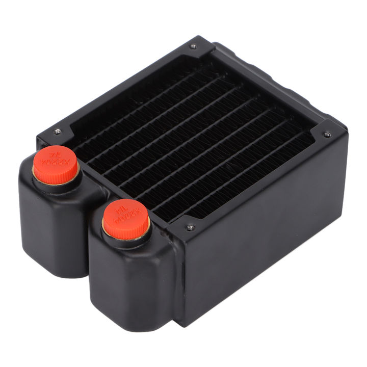 Copper Radiator TSRPH80 Copper Fin Water Cooled 45mm Double Layer Copper Cooling Radiator