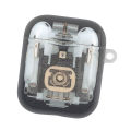 【FUPANG】ROWEQPP Case Compatible For Airpods Protective Cover Mechanical Imd Style Case.