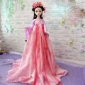 1/6 BJD Chinese Hanfu Doll with Ancient Traditional Clothes Headdress Fairy Princess Doll Chinese Drama Dolls Toys for Girls. 