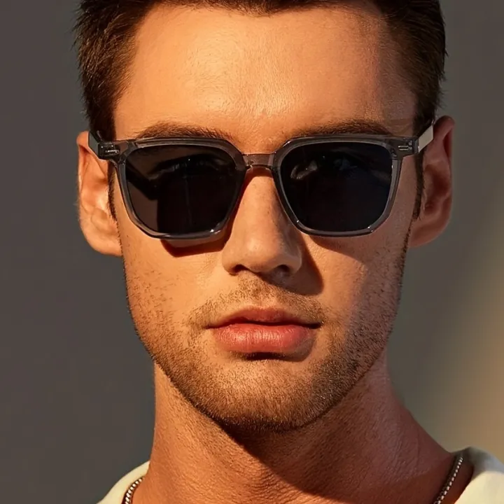 1pair%20Trendy%20Simple%20Large%20Square%20Frame%20Sunglasses,%20For%20Men%20Women%20Outdoor%20Travel%20Vacation%20Decors%20Photo%20Props%20,%20ideal%20choice%20for%20gifts%20-%20Image%202