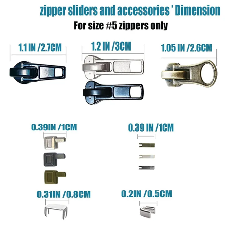 Zipper%20Repair%20Kit%205%20Slider%20with%20Slider%20Metal%20Zipper%20Fixing%20Box%20Zipper%20Puller%20Clothing%20Zipper%20Puller%20with%20Lock%20-%20Image%203