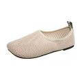 Internet Hot Shoes Women2023Summer New Mesh Breathable One Pedal Flat Pumps Comfortable, Casual and Versatile Mesh Surface Shoes. 