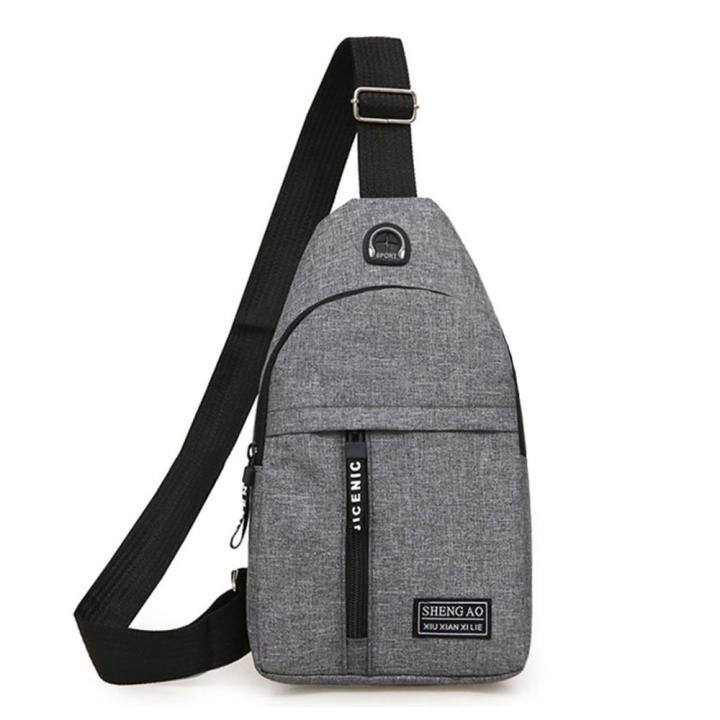 Packs Sling Bag Crossbody Outdoor Sport Chest Pack Daily Canvas Messenger Bag Fanny Pack Men Shoulder Bags Canvas Waist