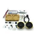 DIY Electronic Kit Bluetooth Speaker Electronics DIY Soldering Project Kit Bluetooth Stereo Speaker Support U Disk. 