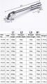 Harden 8mm L-Type Socket Wrench L-angled Hex Socket Spanner Double Head L Angled Socket Wrench Multi Size Function Wrench 541408. 
