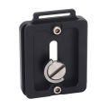 Quick Release Plate Adapter Standard for Arca Mount Aluminum Alloy 1/4 Inch Screw Hole Quick Release Plate Durable for Camera.