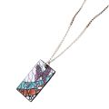 Anime Demon Slayer Necklace Kamado Tanjirou Nezuko Agatsuma Zenitsu Metal Pendant Cosplay Accessories Man Woman Jewelry Gifts. 