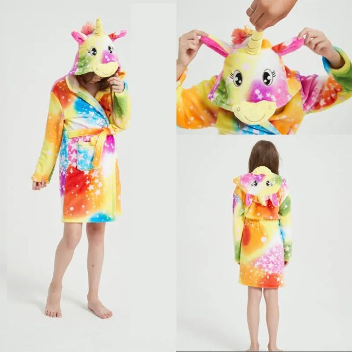 Kigurumi%20Husky%20Children%20Bathrobe%20Bath%20Robe%20Autumn%20Winter%20Animal%20Unicorn%20Hooded%20Pajamas%20For%20Boys%20Girls%20Towel%20Robes%20Kids%20Nightgown%20-%20Image%207