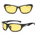 Night Driving Glasses Anti-Glare Night Vision Glasses Men Women, Sport Night Sight Glasses for Running Cycling Fishing Driving, TR90. 
