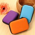 Portable HDD Carry Case Cover Earphone Box Hard Disk Case Zipper Pouch EVA Storage Box HDD Bag. 
