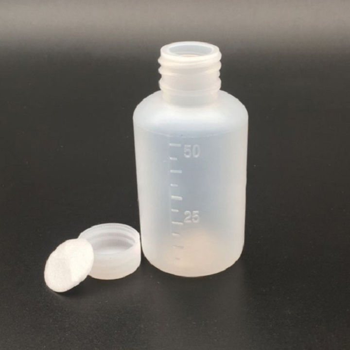 10Pcs%20Plastic%20Clear%20Scale%20Bottle%2050ml%20Liquid%20Empty%20Medicine%20Container%20with%20Cap%20-%20Image%203