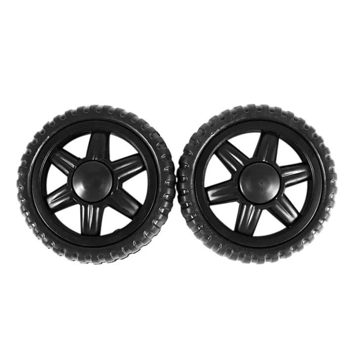 Rubber%20Hot%20Wheel%20Travelling%20Luggage%20Cart%20-%20Black%20(2%20Pieces)%20-%20Image%202