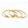 Gold Plated Stone Setting Ladies Churi - Churi. 