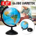14cm Globe World Earth Atlas Map Stand Geography School Kids Early Learning bangbanghouse Toys Games education bumi. 