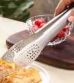 Stainless Steel Food Clip - Silver. 