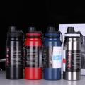 600ml Vacuum Insulated Stainless Steel Sports Bottle | Insulated Sport Thermos Bottle Large-Capacity Stainless Steel Water Bottle Travel Cup Double Wall Vacuum Flask Thermal Mug. 
