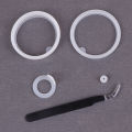 5pcs Silicone Water Bottle Gasket Replacement Seal Ring Gasket Seal Washer O Ring Replacement Thermoflask Accessories. 