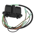 ABS Power Pack Replacement Black Switch Box for Mercury 6‑35HP 2 Cylinder Motor 114 7452K1.