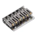 Hardtail Bridge, Electric Guitar Bridge Comfortable Touch 6 Strings Standard Size for Stringed Instrument. 