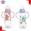280ml/60ml Baby Feeding Bottle Portable Cute Cartoon Animal Milk Bottle for Baby Milk Water Drinking Non-Drip Newborn Bottle with Handle. 