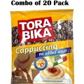 TORA BIKA Sugar Free Cappuccino Coffee 12.5gm - Combo of 20 Pack.