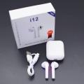 Exclusive i12 TWS Bluetooth 5.0 Earbuds with Charging Case - Bluetooth Headphone - Bluetooth Headphone - Bluetooth Headphone - Air Buds - Tws - Bluetooth Headphone.
