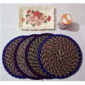 4 piece Big Size Dining table matt Placemat Kitchen Table with bonplate & labondani Kitchen Accessory Combo. 