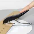 Heavy Duty One Hole Punch Heavy Duty Single Circle Hole Punch All Metal Round Non Rust Excellent Spring Labor Saving for Paper. 