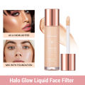 Liquid Highlighter Face Contouring Pearlescent Makeup Brightener Bronzer Glow Body Face Contour Shimmer Halo Glow Liquid Filter. 