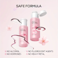 LAIKOU Cherry Blossom Makeup Remover Water 3.38oz Cleansing Pore Face Makeup Remover-100ml. 