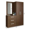 Andormahal MDF Stylish Vanity Dresser and Cupboard - 6feet/4.5feet. 