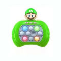 New Quick Push Game Pop Up Fidget Bubble Electronic Pop it Pro Game Light AntiStress Toys For Adult Kids Gift With Box2024.
