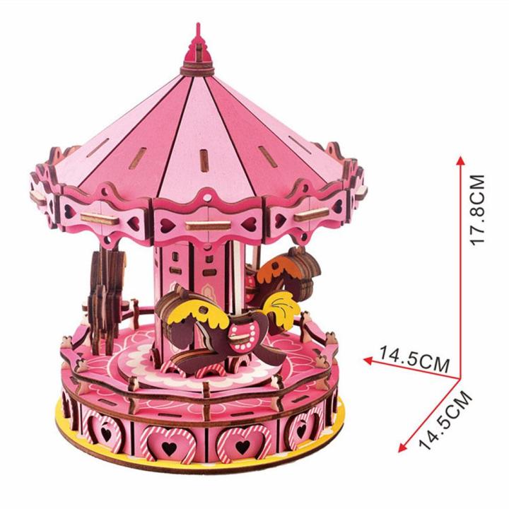 DIY%20Wooden%203D%20Carousel%20Puzzles%20Assembly%20Model%20Art%20Crafts%20Education%20Toy%20Gift%20Collection%20Toys%20Gift%20For%20Children%20-%20Image%203