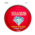 Boot Polish Small Diamond Shoe & Boot Polish - Dark Tan (22gm). 