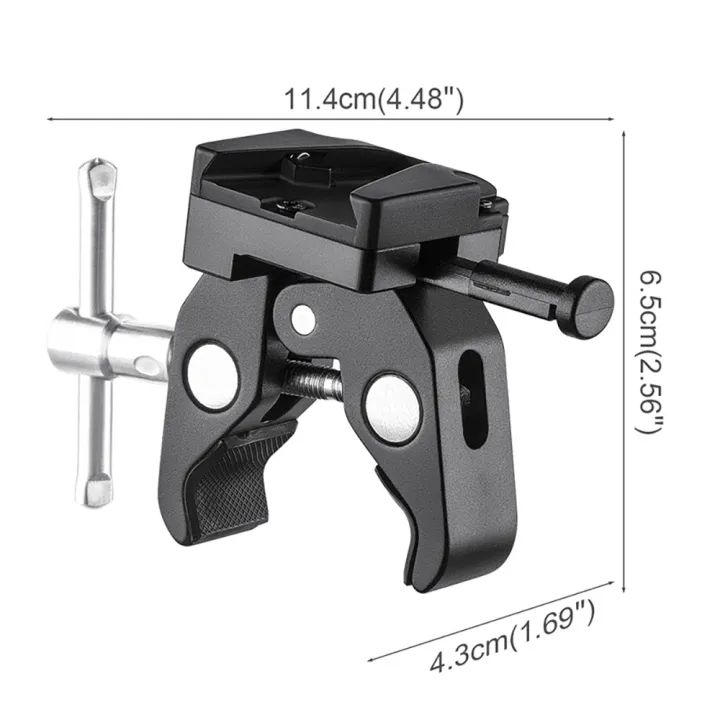 V-Mount%20Battery%20Adapter%20with%20Clamp%20for%20Mounting%20to%20Light%20Stand%20Tripod%20for%20V-Mount%20Battery%20to%20Light%20Stand%20or%20Tripod%20-%20Image%202