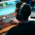 Sennheiser HD 490 Pro Professional Studio Open Frame Wired Headphones for Video Production Monitoring.