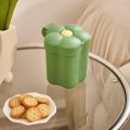 Mini Desktop Waste Bin Creative Cute Flower Trash Can Plastic Storage Bucket Garbage Bin Household Trash Bin With Lid Dustbin.