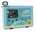 UNO Project Super Starter Kit with Tutorial, UNO R3 Controller Board, Servo, Stepper Motor, Relay etc. for Arduino Projects 2019. 