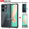 For Vivo Y28 4G Transparent Silica Gel Matte Shockproof Slim Thin Cover Phone Casing Back Case Cover.