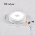 LED PIR Motion Sensor Light Rechargeable Small USB Night Llight Bedroom Night Light Kitchen Cabinet Light Children's Night Light Rechargeable Small USB NightLlight. 
