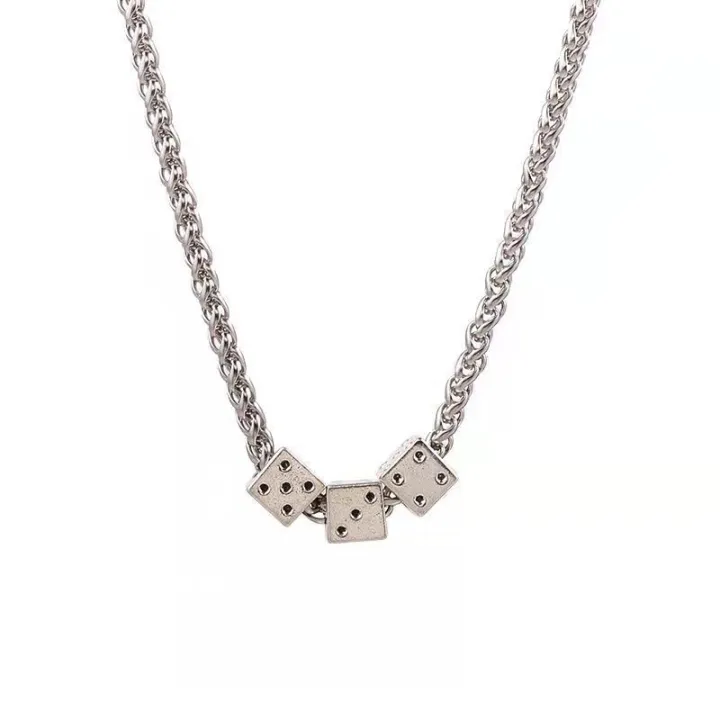 %5B%20New%20%5D%20Dice%20Hip%20Hop%20Necklace%20Male%20Personality%20Female%20Fashion%20Brand%20in%20Necklace%20Cold%20Style%20Street%20Clavicle%20Chain%20Design%20Simple%20Jewelry%20-%20Image%203