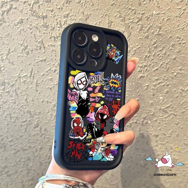 Angel%20Eye%20Trendy%20Brand%20MARVEL%20Spider-Man%20Couples%20Case%20For%20Redmi%2012%209%20A1%209T%209C%209A%2010C%2012C%2010A%20A2%20Note%2012%2011%209%208%2010s%2010%20Pro%20Max%20Mi%2011%2012%20Lite%20Poco%20M3%20X5%20C55%20Fashion%20Soft%20Cover%20-%20Image%206