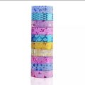 Wasj tape-10pc/masking wasi tape-10pc multi colour. 