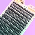 280 PCS Individual Lashes Cluster DIY Lash Clusters 10D 20D 30D 40D D Curl 9-16mm Cluster Lashes DIY Individual Eyelashes Lashes. 