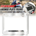 Motorcycle License Plate Frame Number Plate Cover Protection for Spain Moto Universal. 